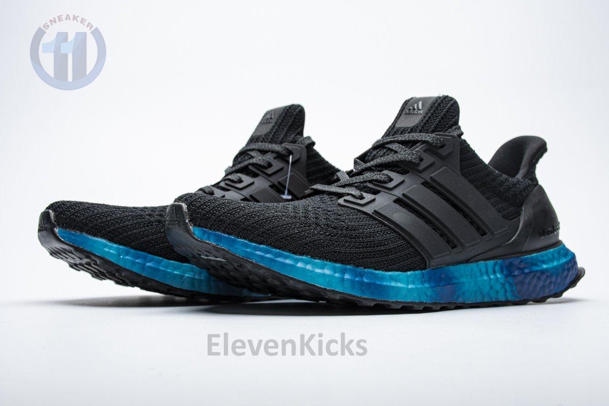 Ultra Boost 4.0 “Core Black/Blue”FV7281