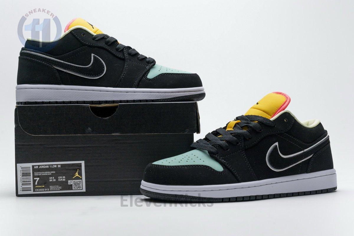 CK3022-013 Air Jordan 1 Low SE Pink Orange Blue