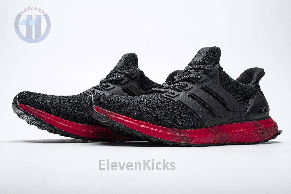 Ultra Boost 4.0 “Core Black/Solar Red”FV7282