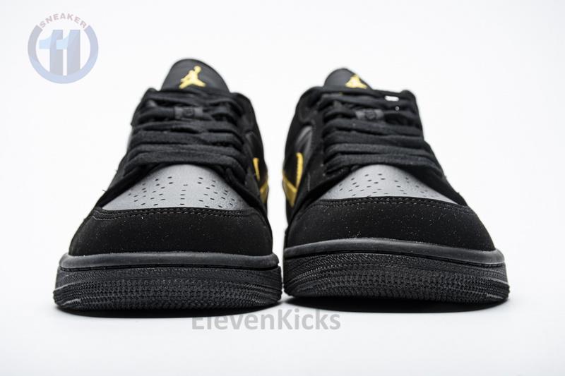 Air Jordan 1 Low Black Gold 553558-071
