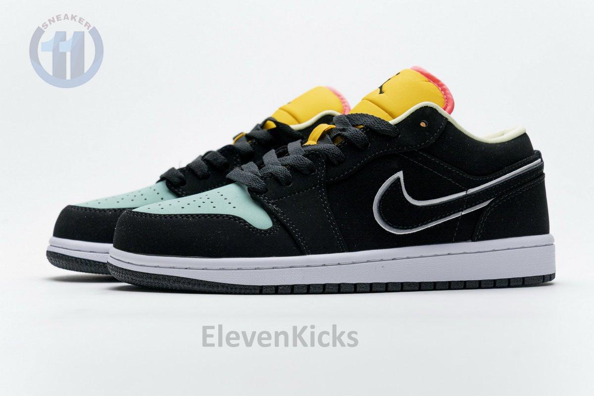 CK3022-013 Air Jordan 1 Low SE Pink Orange Blue