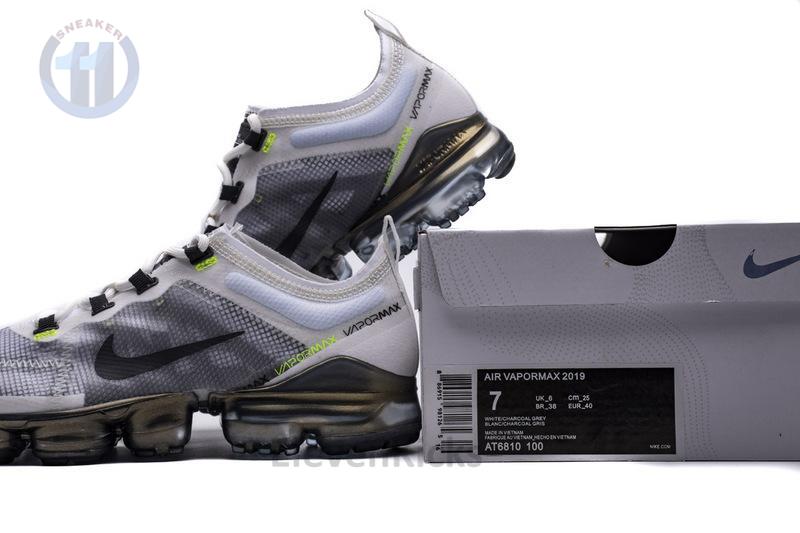 Nike Air VaporMax 2019 White Platinum Tint Lime Blast AT6810-100
