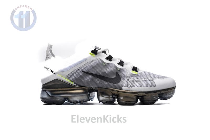 Nike Air VaporMax 2019 White Platinum Tint Lime Blast AT6810-100