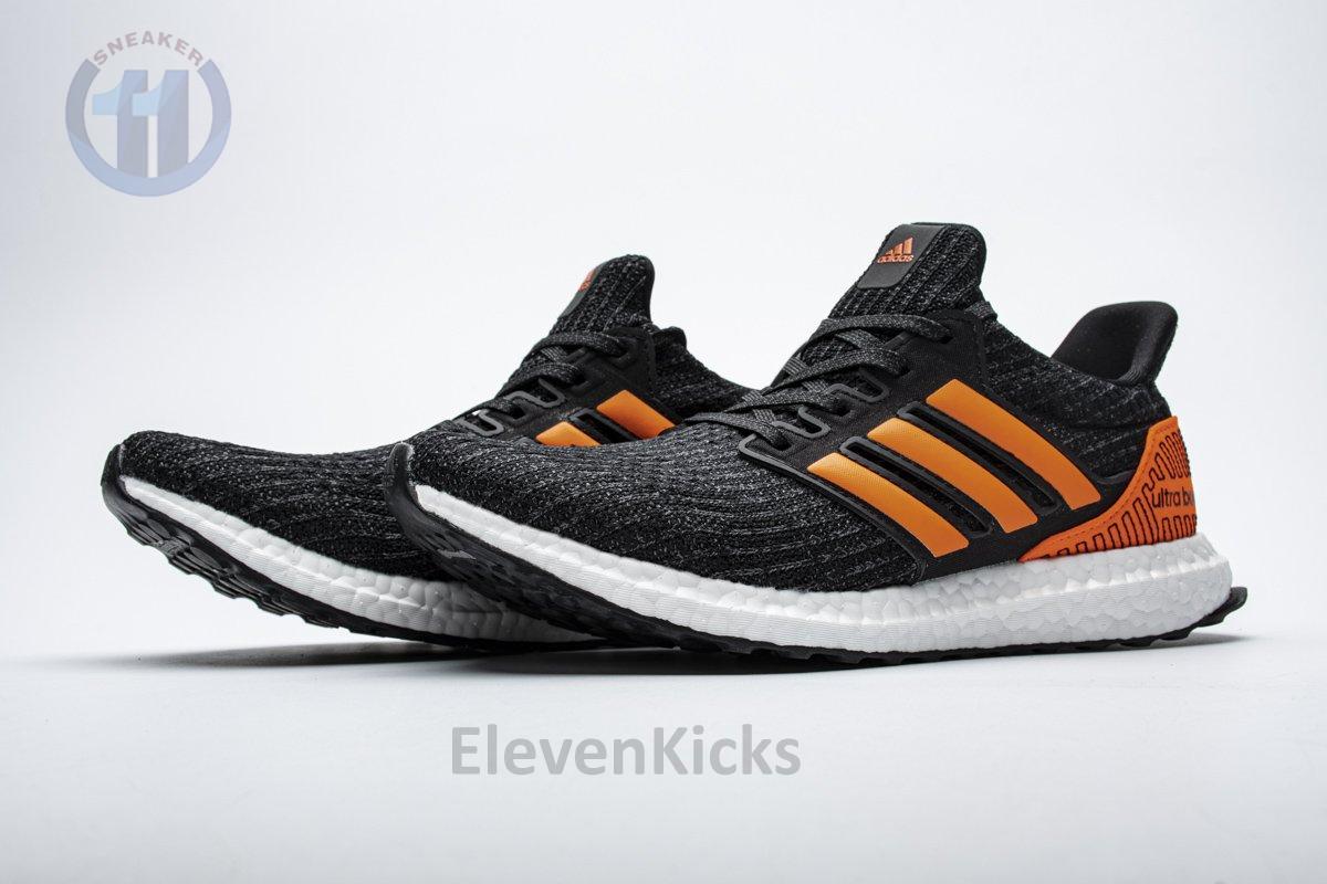 Ultra Boost 4.0 “Core Black/Solar Orange”EH1423