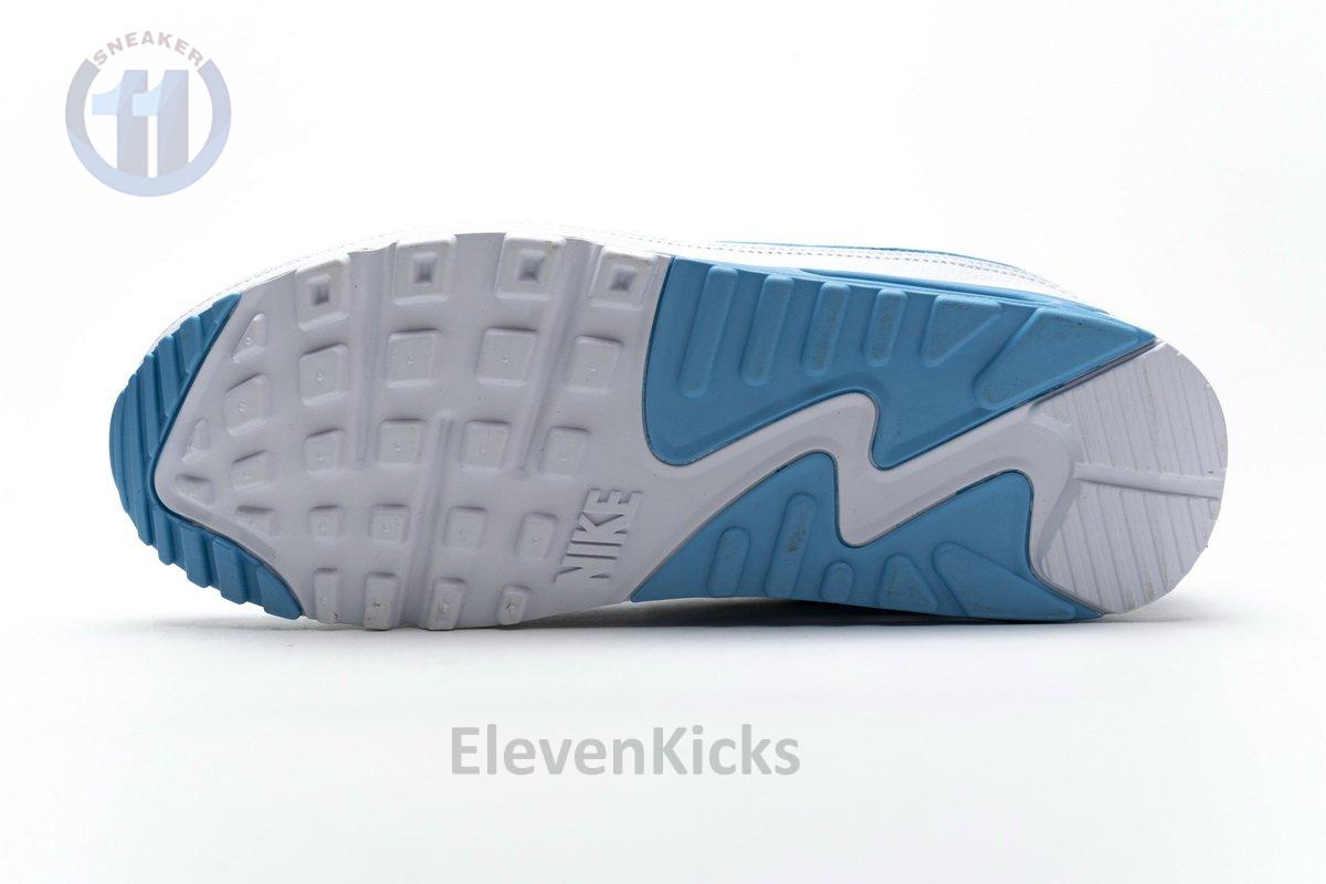 CJ7197-102 Undefeated x Nike Air Max 90 White Blue