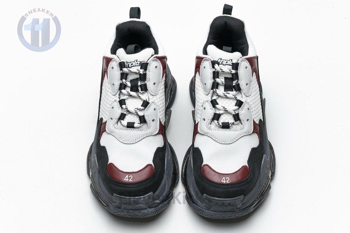 541624 w09o1 2268 Ba*len*cia*ga triple s black brown red
