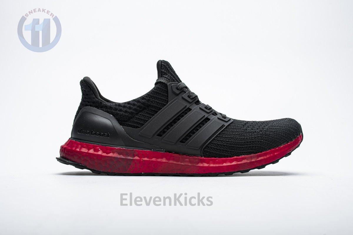 Ultra Boost 4.0 “Core Black/Solar Red”FV7282