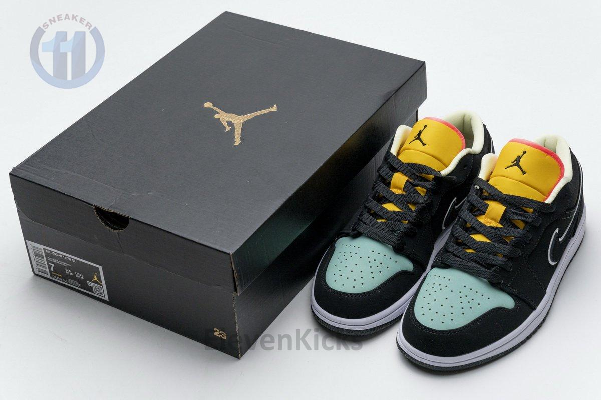 CK3022-013 Air Jordan 1 Low SE Pink Orange Blue