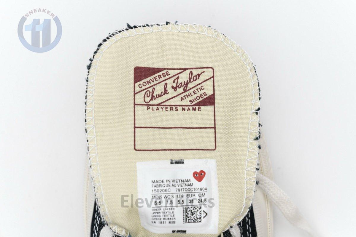 150206C CDG Play x Converse Chuck Taylor All Star 70 OX