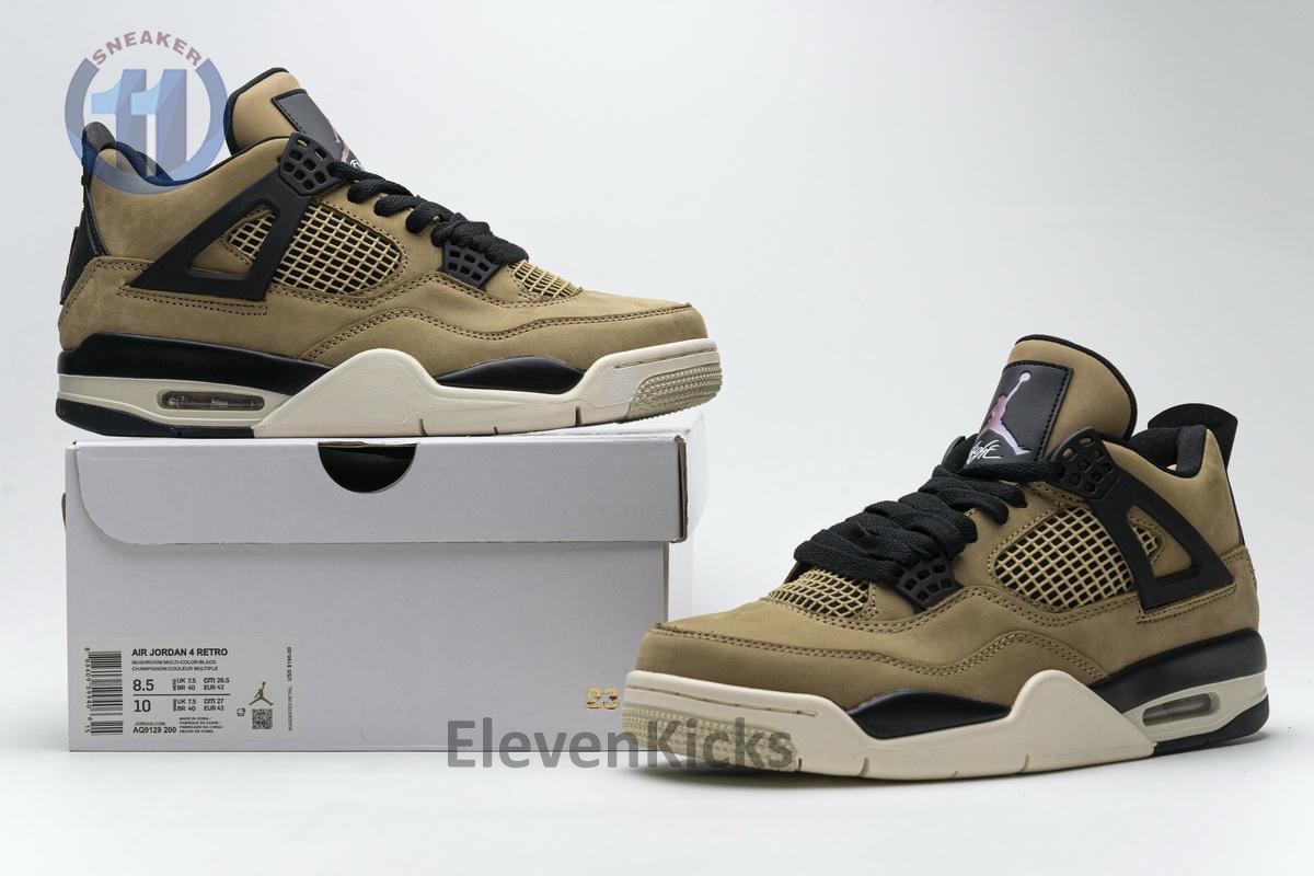 AQ9129-200 Air Jordan 4 Retro “Mushroom”