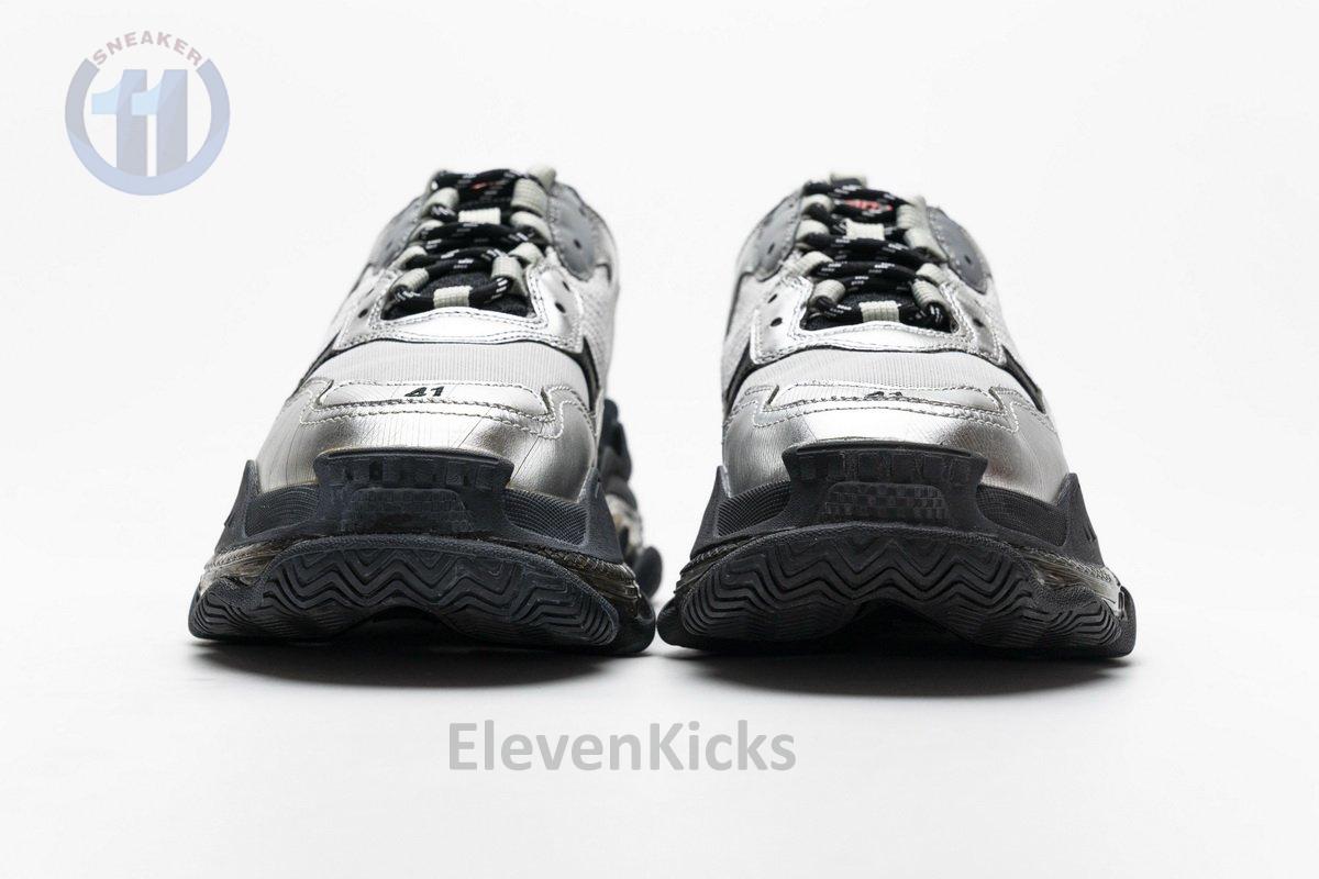 541624 w09e1 7320 Ba*len*cia*ga triple s black silver2