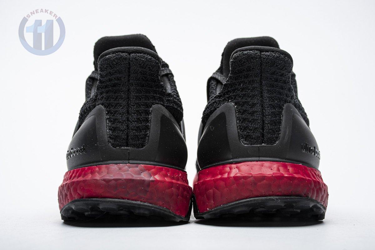 Ultra Boost 4.0 “Core Black/Solar Red”FV7282