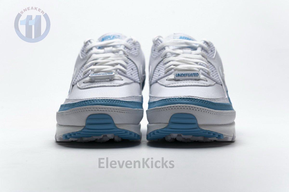 CJ7197-102 Undefeated x Nike Air Max 90 White Blue
