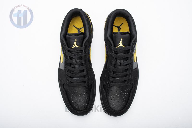 Air Jordan 1 Low Black Gold 553558-071