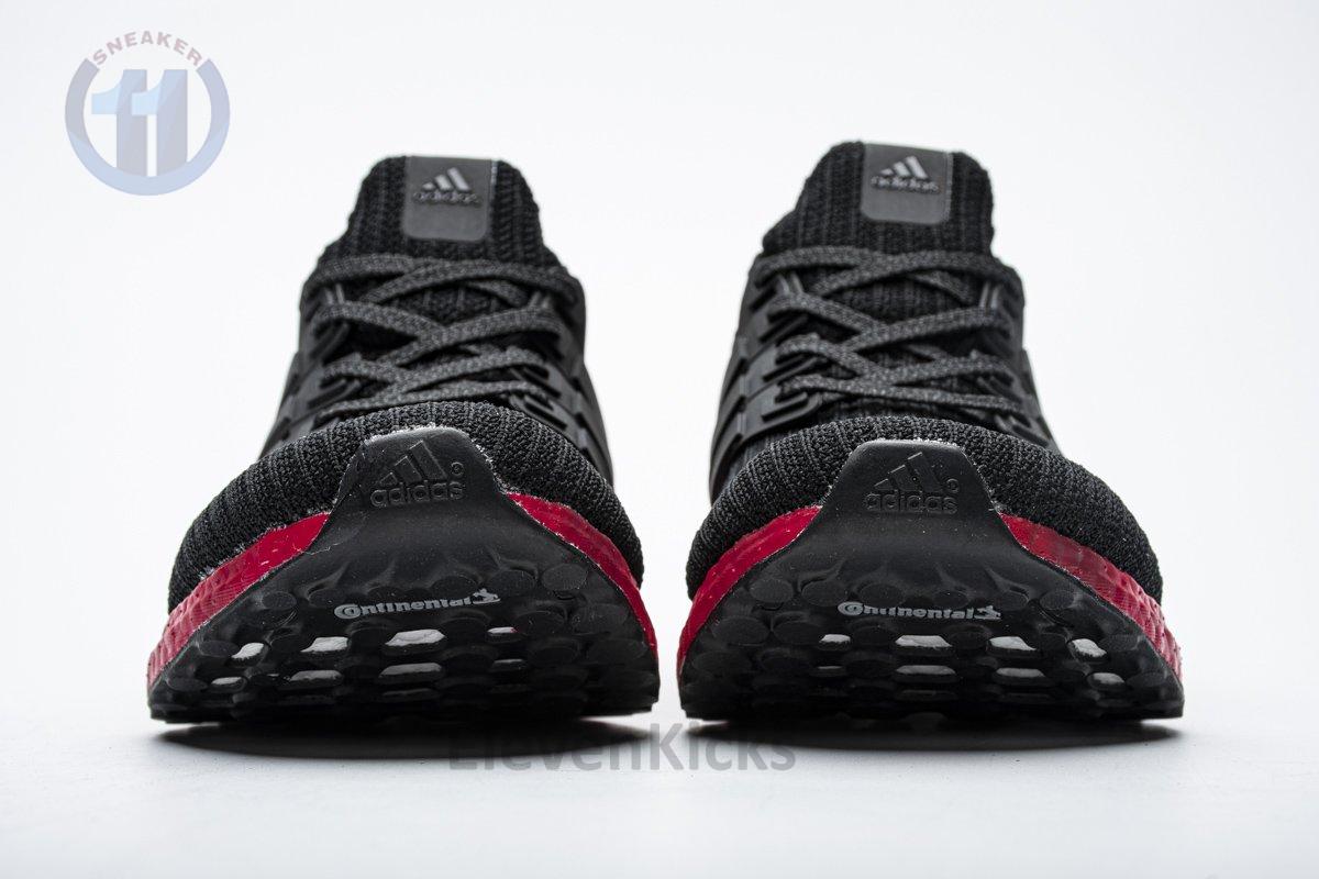 Ultra Boost 4.0 “Core Black/Solar Red”FV7282