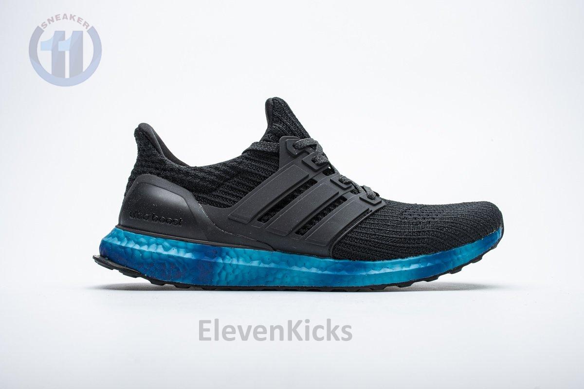 Ultra Boost 4.0 “Core Black/Blue”FV7281