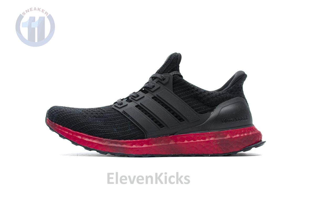 Ultra Boost 4.0 “Core Black/Solar Red”FV7282