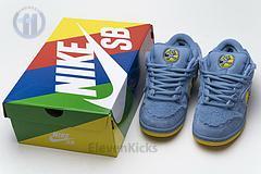 CJ5378-400 Grateful Dead x Nike SB Dunk Low Pro QS“ Blue Bear”