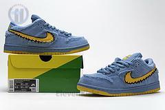 CJ5378-400 Grateful Dead x Nike SB Dunk Low Pro QS“ Blue Bear”