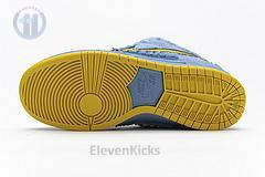 CJ5378-400 Grateful Dead x Nike SB Dunk Low Pro QS“ Blue Bear”