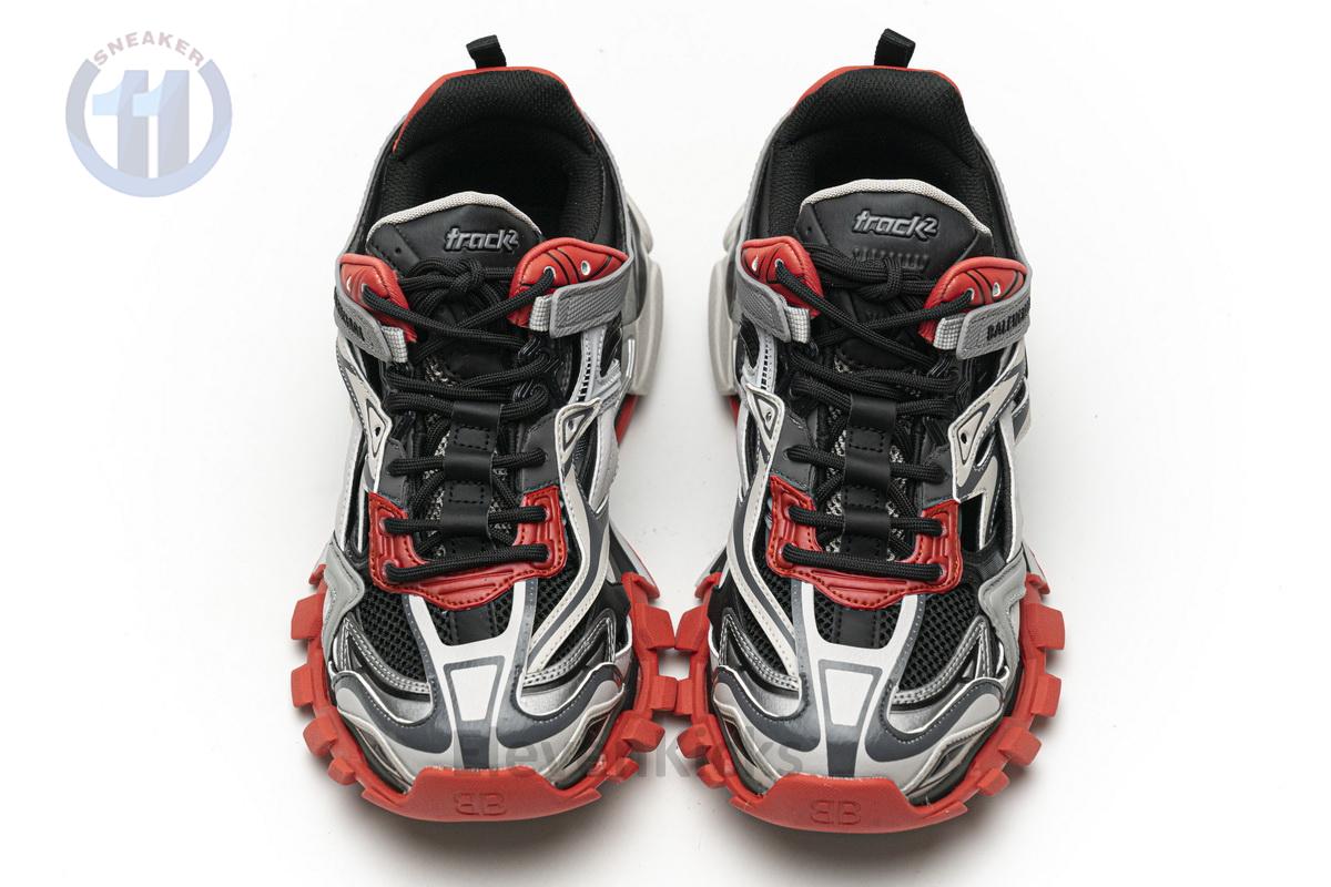 GT Batch Balanciaga Track Black Grey Red
