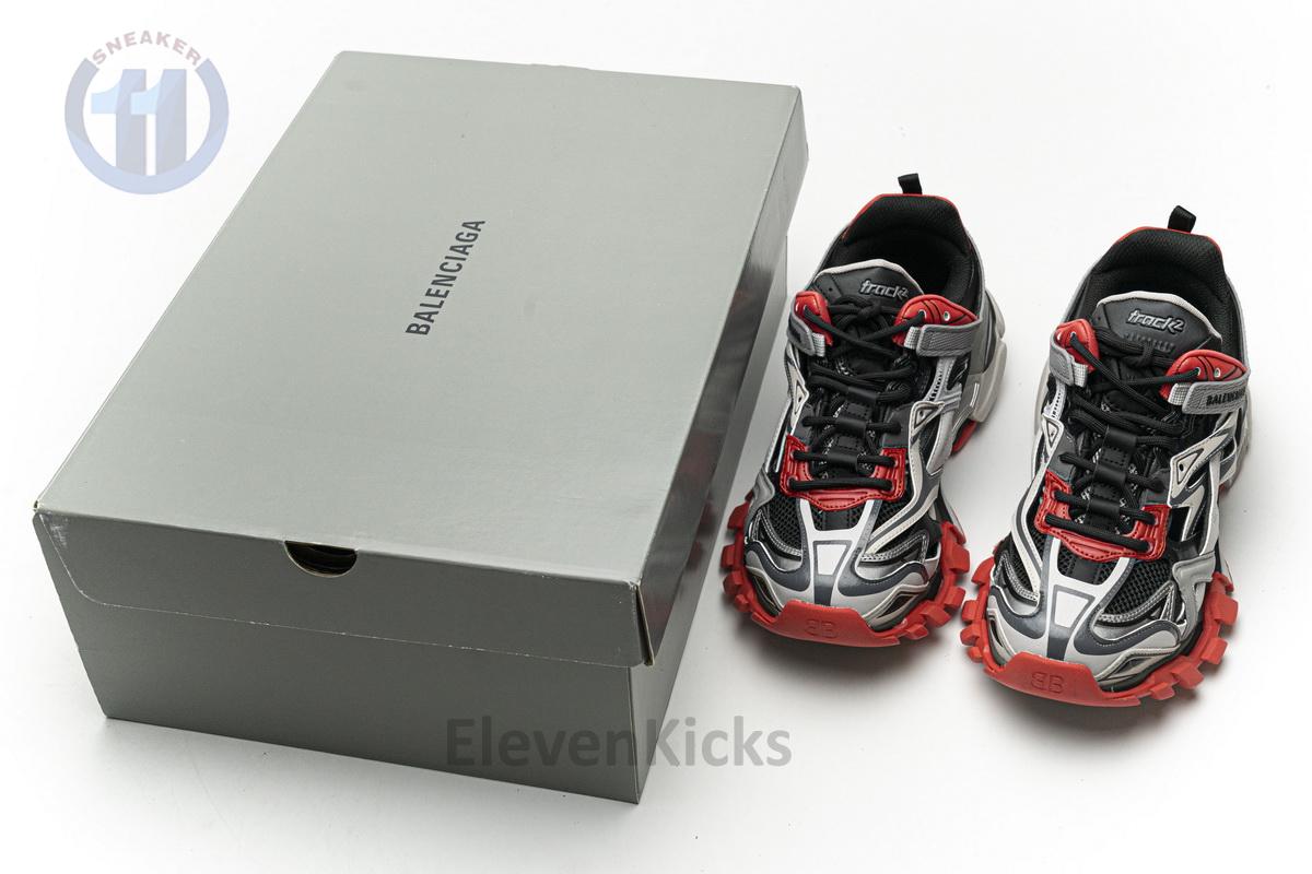 GT Batch Balanciaga Track Black Grey Red