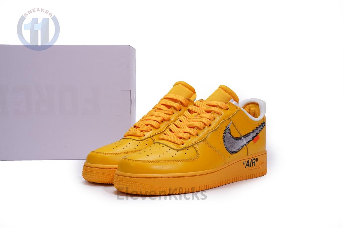 Off-White x Nike Air Force 1 Low University Gold