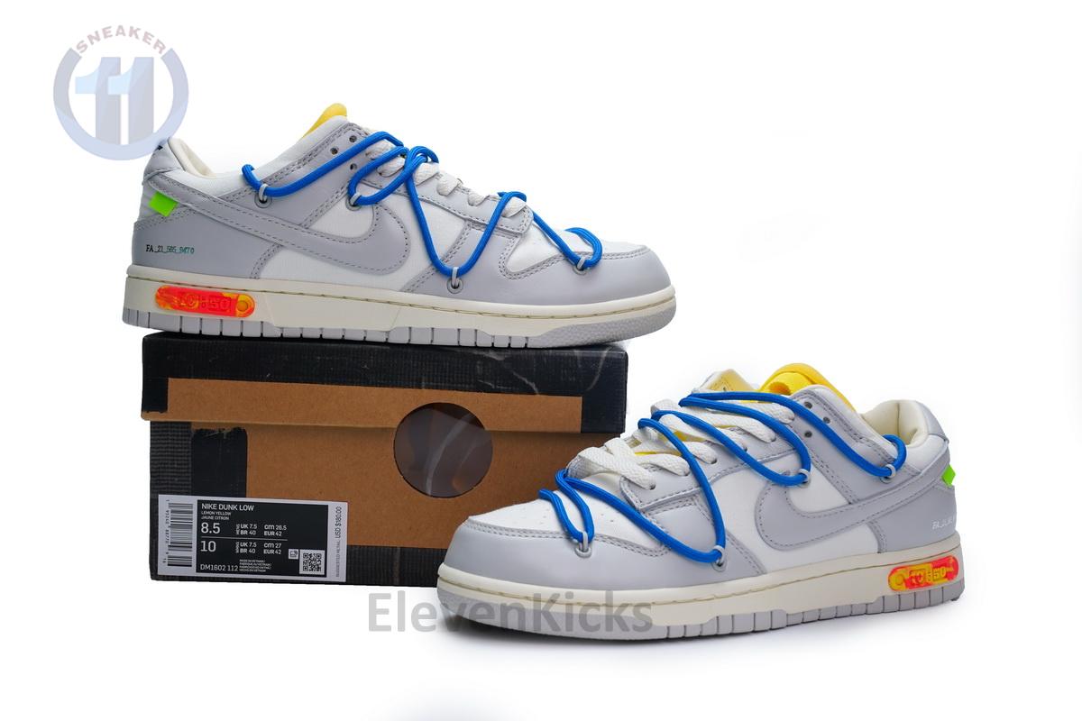 DM1602-112 OFF WHITE x Nike Dunk SB Low The 50 NO.10