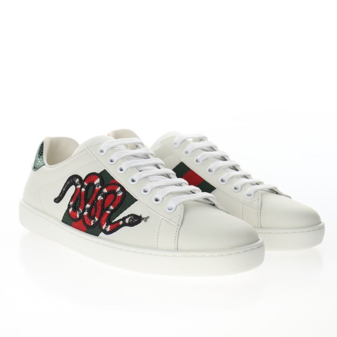 G*u*i ace embroidered snake