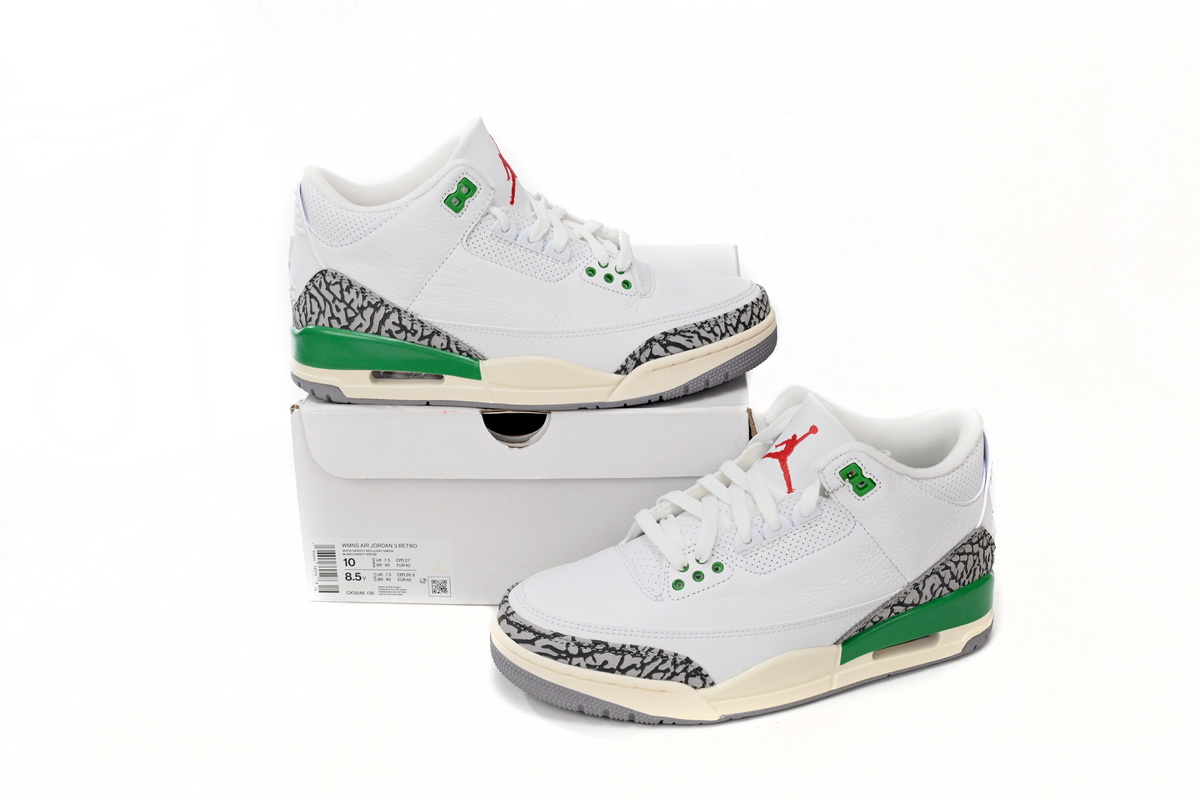 Air Jordan 3 WMNS “Lucky Green