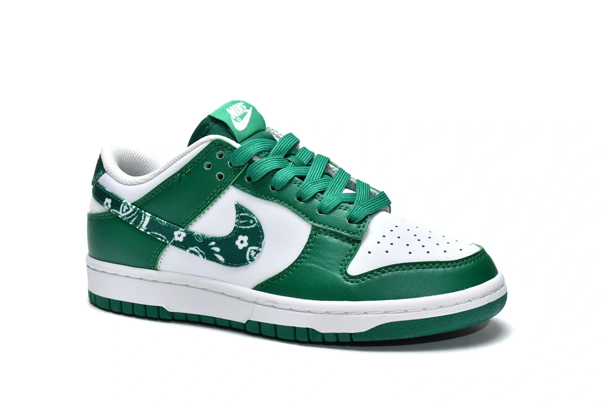 Nike Dunk Low ESS Green Paisley