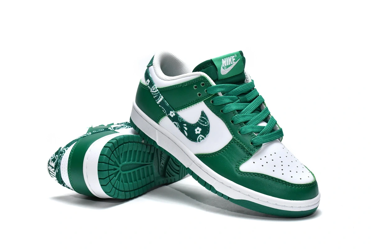 Nike Dunk Low ESS Green Paisley